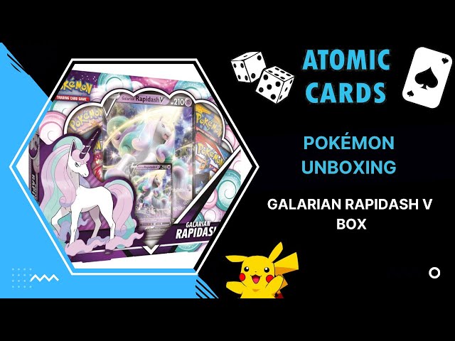 what booster packs are in galarian rapidash v box Pokemon TCG: (Includes 6 Bonus Cards) : Buy Online at Best Price KSA Pokemon TCG: Galarian Rapidash V