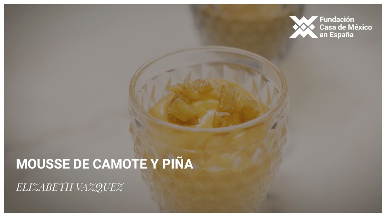 Mousse de camote y piña | Entre Sabores - YouTube
