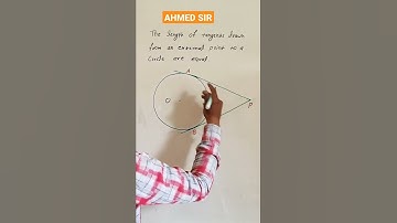 Circle Theorem 10.2 Class 10 #shorts