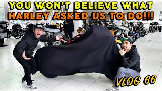 HarleyDavidson asked us to do what?!? Vlog 66