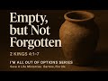 “I’m All Out of Options” | Pastor Christopher Shackelford | Save A Life Ministries Bartow
