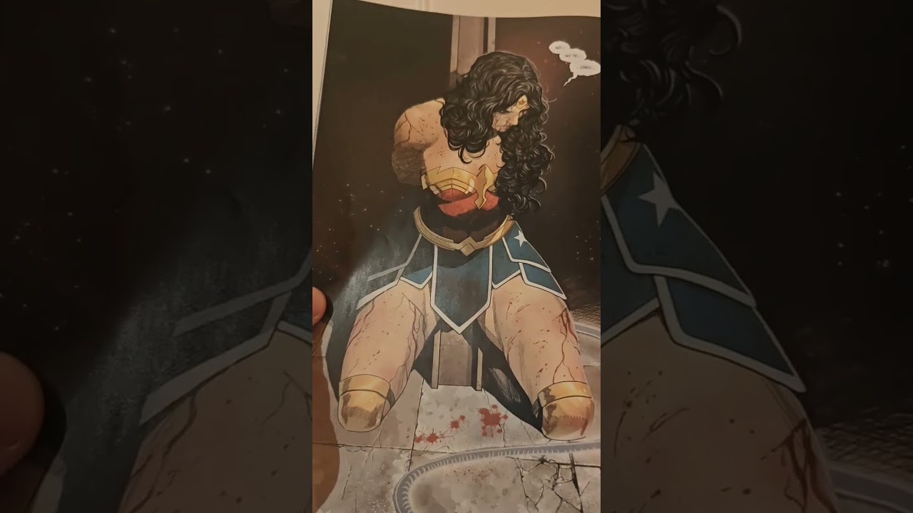 WONDER WOMAN de Tom King. El perverso Soberano tratando de acabar con Ww. Excelente Daniel Sampere.