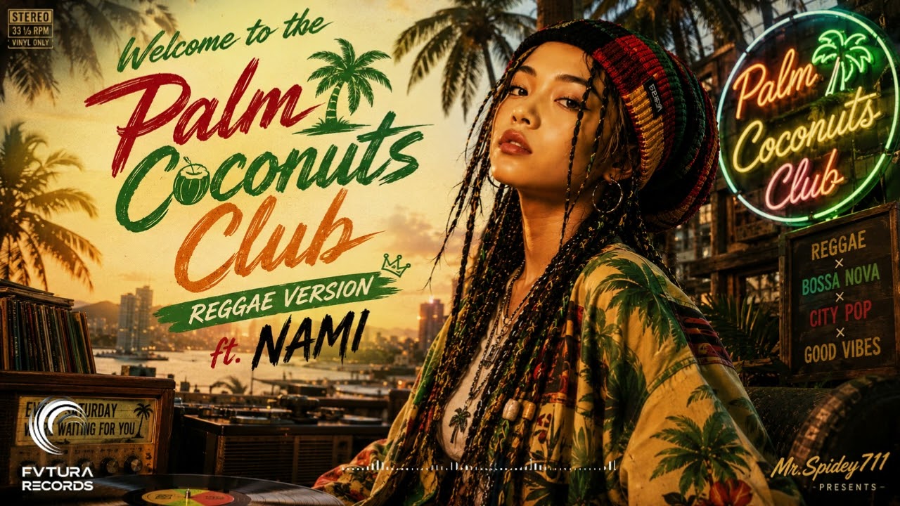 Welcome To Palm Coconut - Reggae version | JPOP Reggae | Spidey