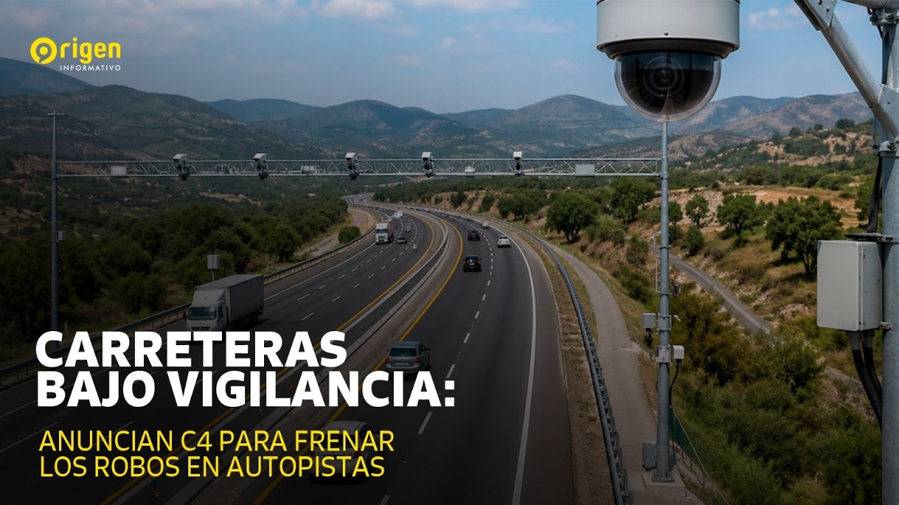 Carreteras bajo vigilancia: anuncian C4 para frenar los robos en autopistas