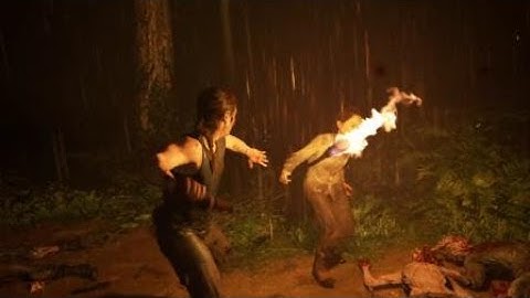 Forest Escape encounter (stalkers) | survivor - no damage | The Last Of Us Part 2