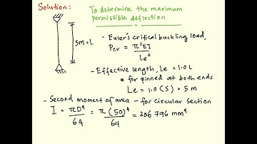Column Analysis: Example 1