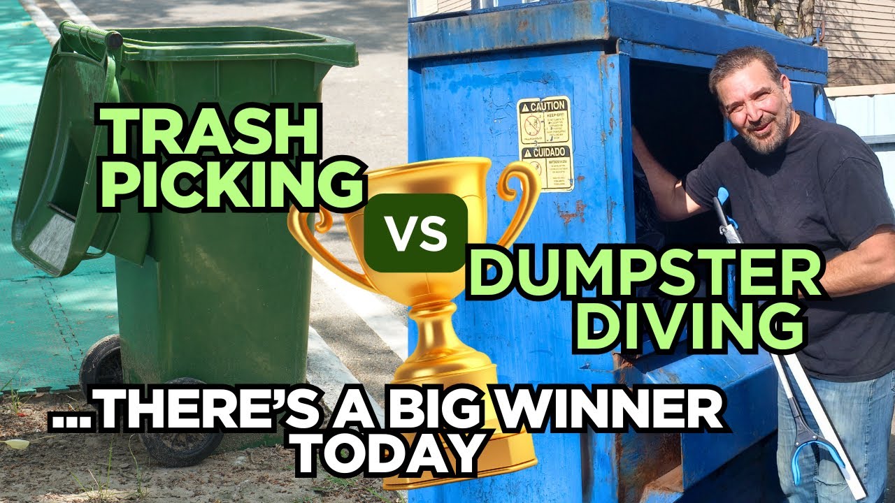 Jewelry and Jordans Jackpot! Trash Picking and Dumpster Diving Finds