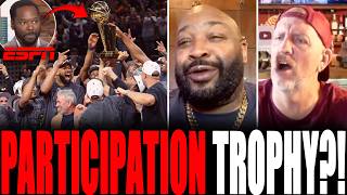 Coach Jb Shaun King On Espns Vincent Goodwill Calling Knicks Nba Title A Participation Trophy