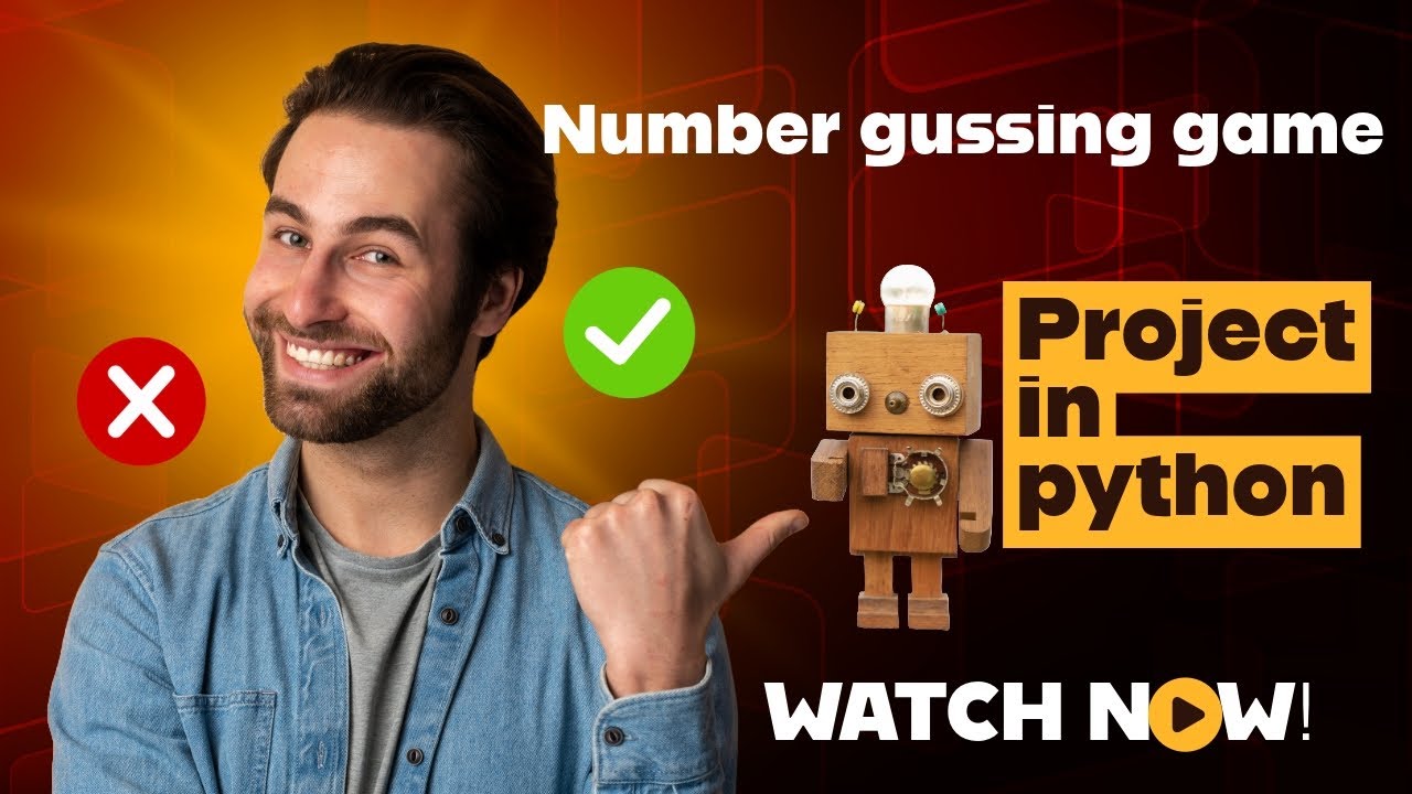 💡Number Guessing Game in Python | Mini Project for first year cse ...
