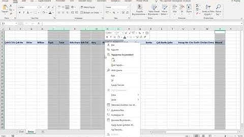 Excel VBA Cari Program Bölüm 3