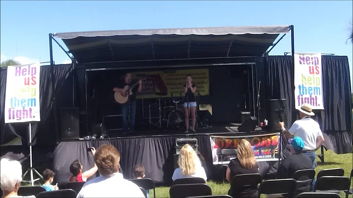 "T.W. Crossen" and "Jennifer Reichert" performing ...