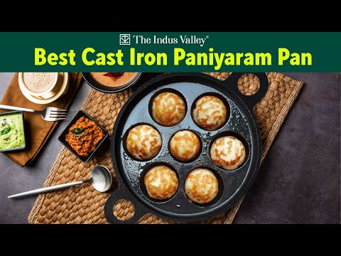 Cast Iron Paniyaram Pan - Cast Iron Paniyaram