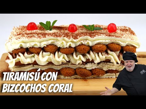 El mejor Tiramisú se merece los mejores bizcochos y los #BizcochosCoral lo son