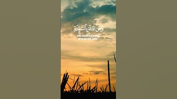سورة القصص الآية 83 و 84 بصوت القارئ محمد الفقيه