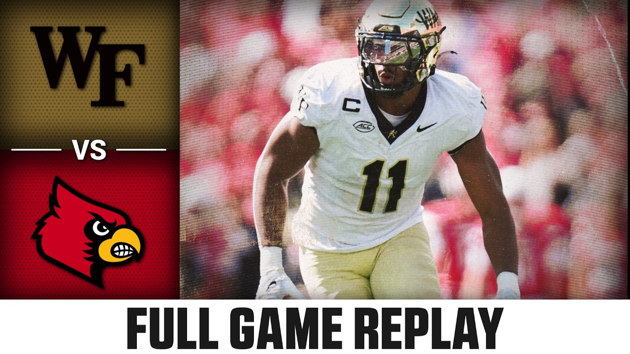 WATCH: Wake Forest vs. Louisville Full Game Replay | 2026 ACC Football