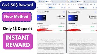 Go2 Bank $50 Bonus – New Method 2025 | Easy Sign-Up Bonus Guide 💸