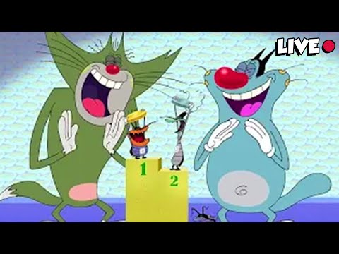 🔴 OGGY AND THE COCKROACHES  | LIVE ALL SEASONS STREAMING NOW | Best collection for kids