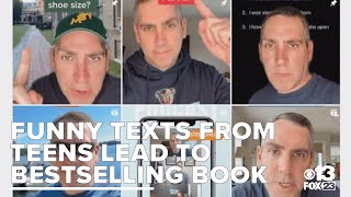 Funny texts from teens lead to NYT bestseller book for Maine dad