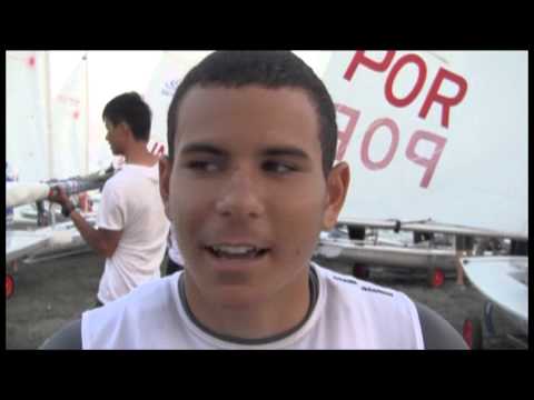 Joel Rodriguez On Fire (Not Literally) In The Laser Radial Boys