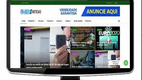 Portal De Notícias Script Lançamento 2020- Php Puro