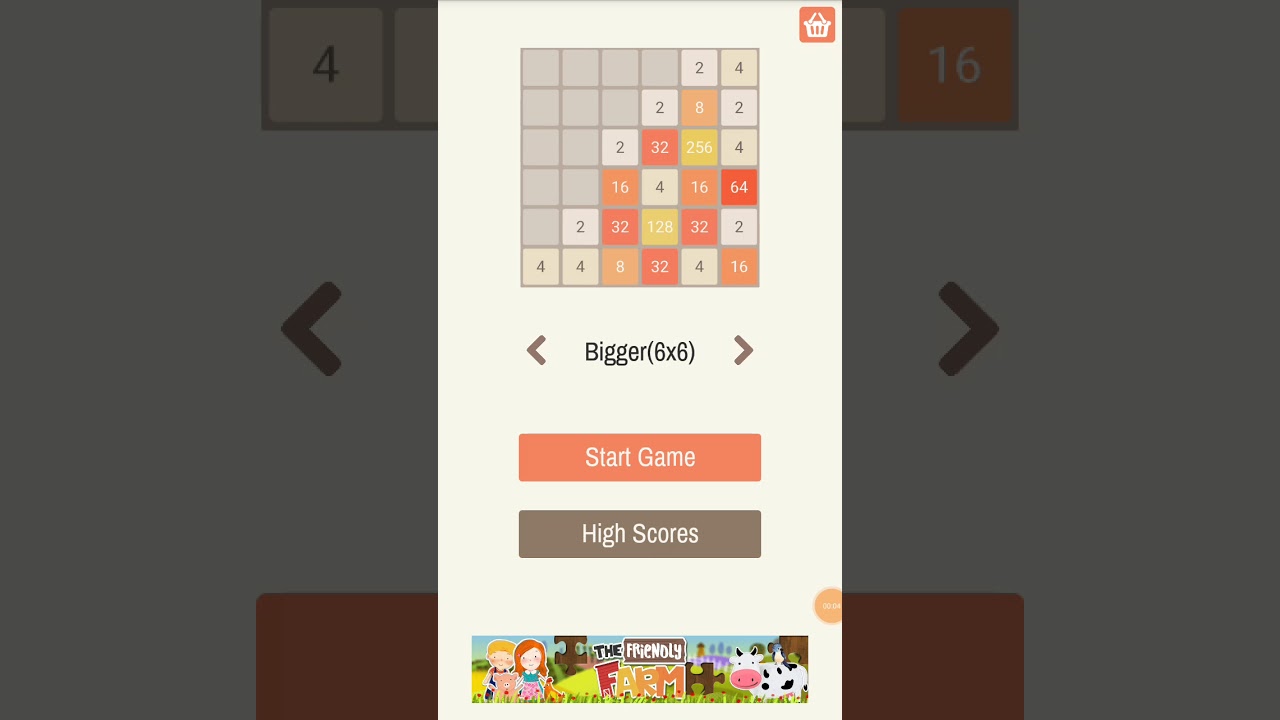 2048 - Easy Game to play (No facecam)