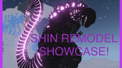 Shin Godzilla Form 4 Remodel Showcase/ Kamakura-San Remodel showcase! |Kaiju Universe|