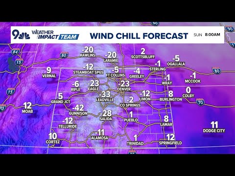 Latest forecast | Bitter cold and snow through the weekend - YouTube