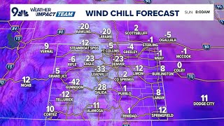 Latest forecast | Bitter cold and snow through the weekend