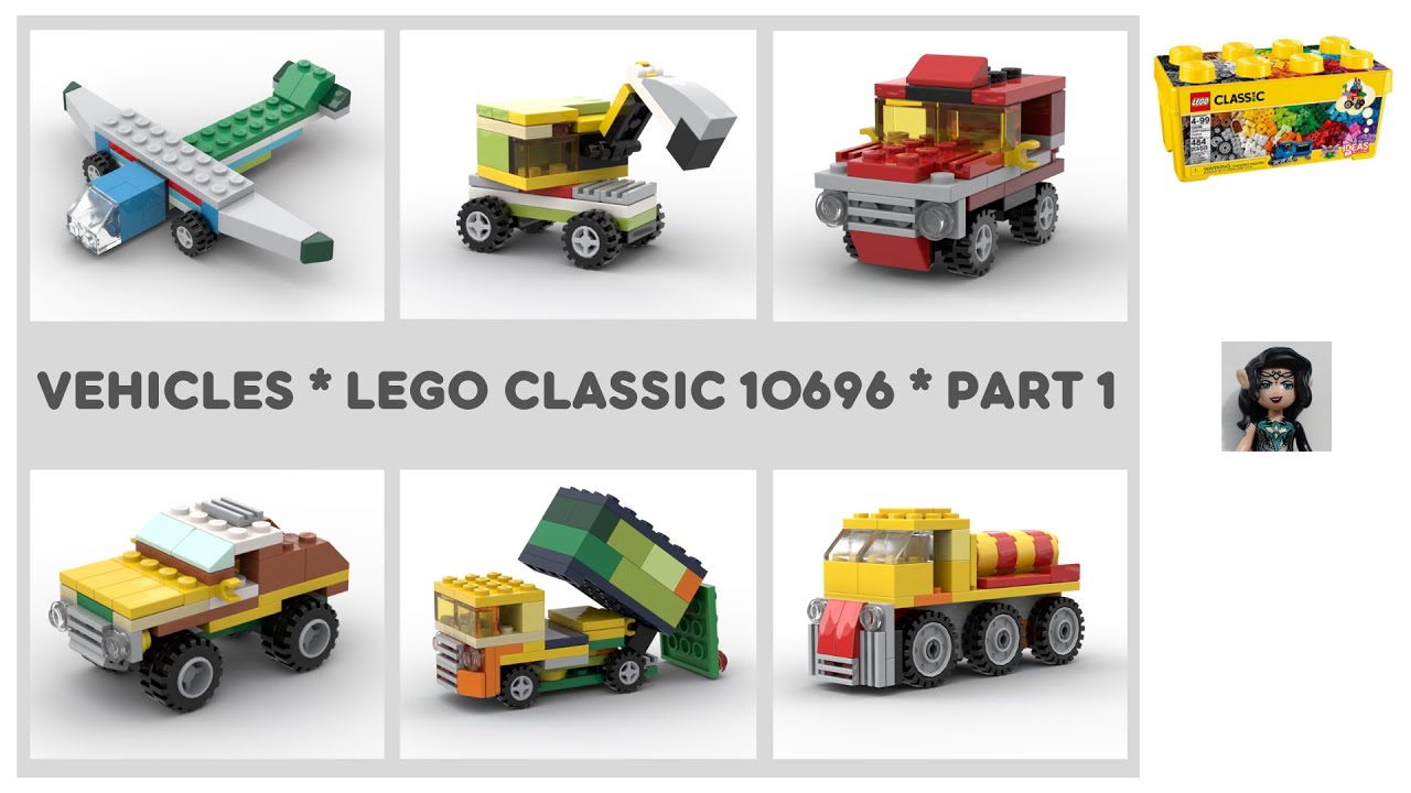 VEHICLES Lego classic 10696 ideas How to build 