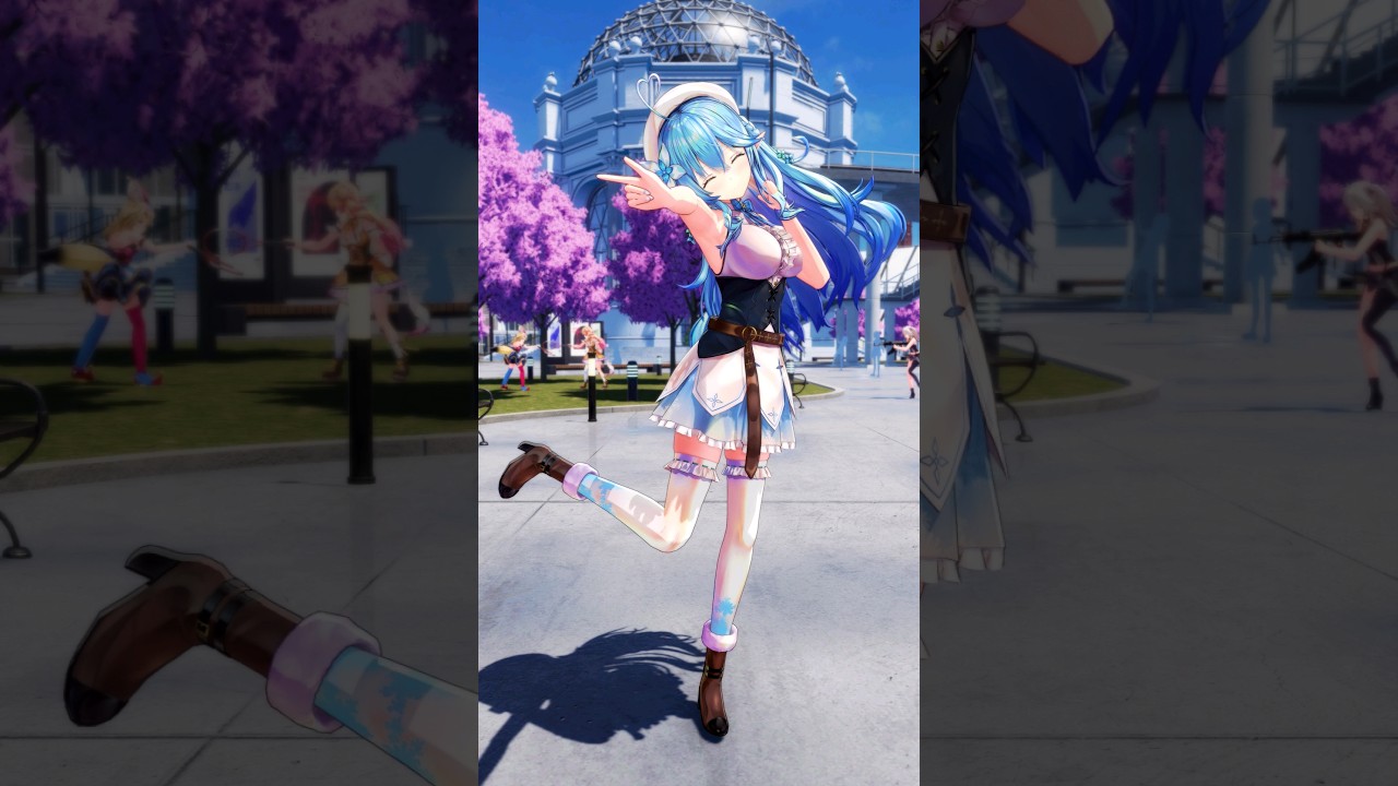 外でもハツコイ♡パティシエール！ #ハツコイパティシエール #雪花ラミィ