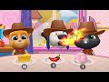 COBOY HANK MERASA KEPEDASAN SETELAH MEMAKAN SEBUAH CABAI | GAME KARTUN | MY TALKINGTOM INDONESIA