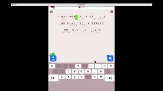 Master Cryptogram: Word Brain Puzzle - Daily Challenge - 13 May 2024 screenshot 2