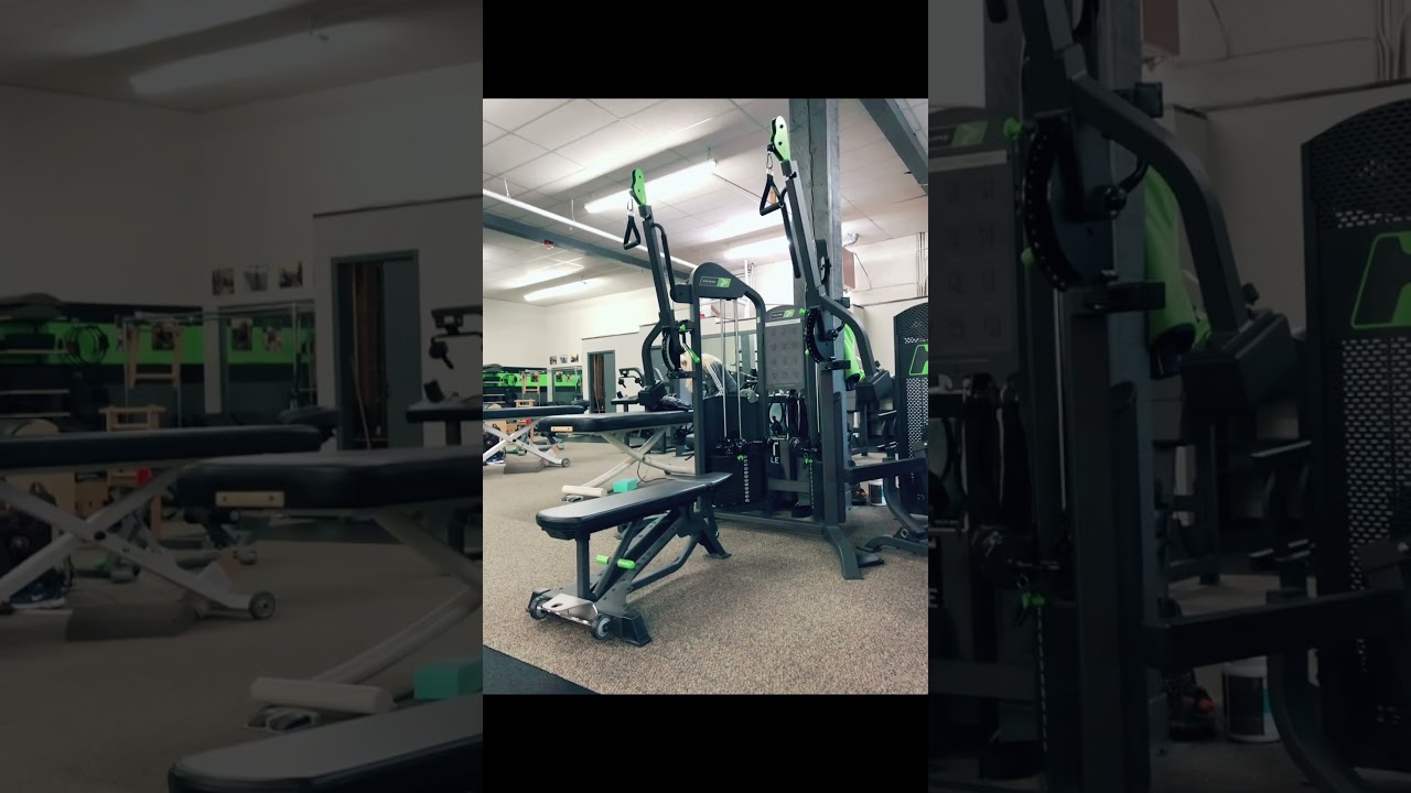 Maximize your workout with the Prime Fitness Adjustable Bench and Functional Trainer combo!