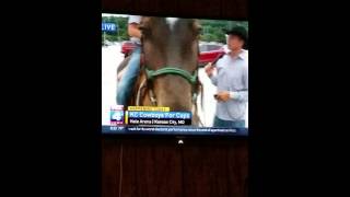Kansas City Cowboys for Cops Parade  5/5/2016 Fox4 Coverage