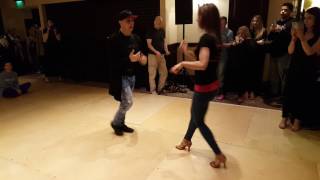 Scottish Salsa Congress 2017: Intermediate Turn Patterns On 1/On 2 - Gil and Shelley