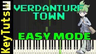 Learn To Play Verdanturf Town From Pokemon Ruby And Sapphire - Easy Mode
