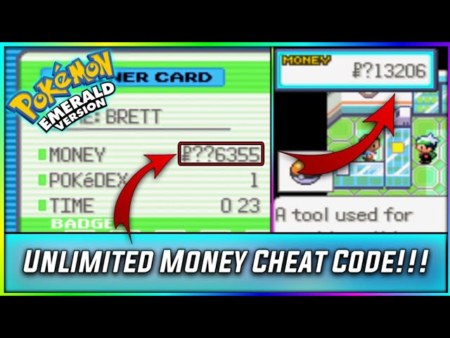 Pokemon Emerald Crest Cheats !! 