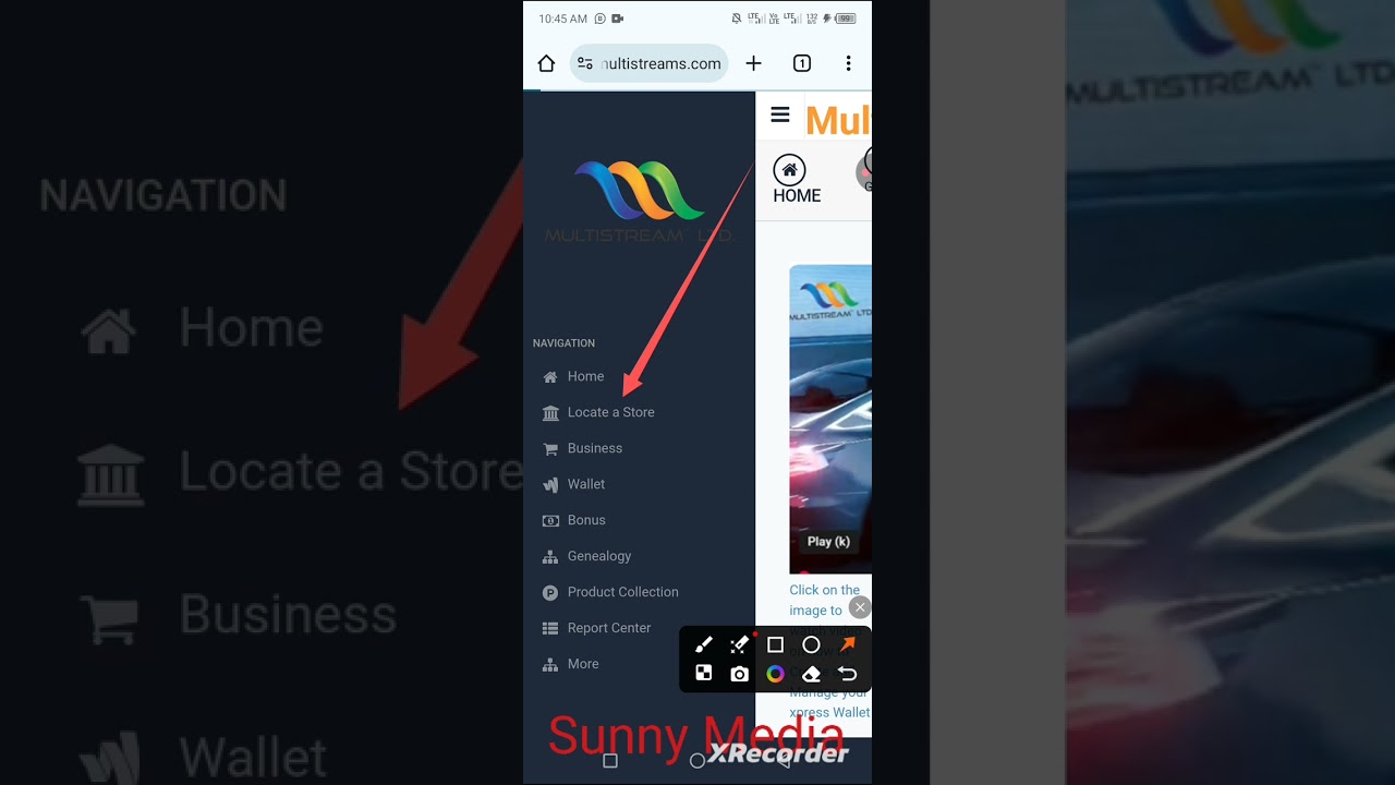 How to search for phone numbers and address of Multistream (Jinja Herbal Extracts) Service Centers.