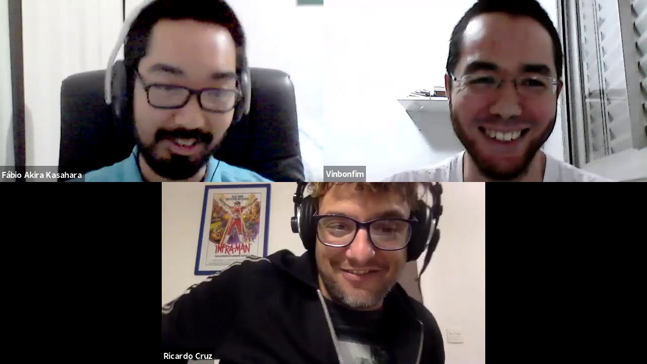 Experiência GIVENGET encontro entre Vinicius e Ricardo Cruz. Geek Nation Brasil!