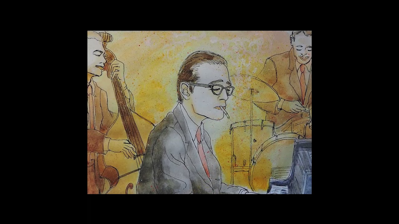 Bill evans 絵画 Amazon.co.jp: ジャズ音楽 ビル・エヴァンスのレトロポスター