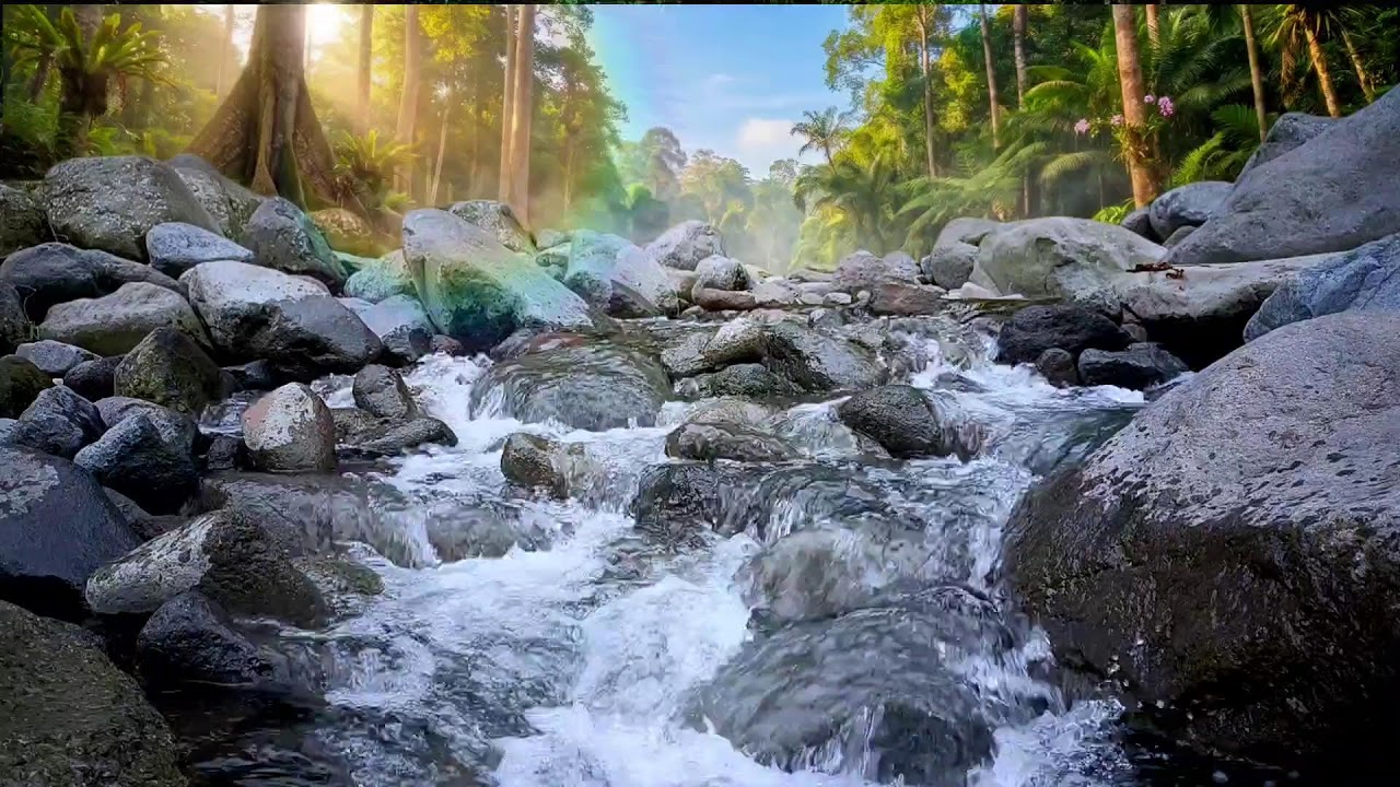 🍀 Celtic Fantasy River Music 🌊 Magical Nature Ambience for Relaxation & Sleep