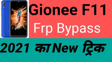 Hoo To Gionee F11 Google Account  Bypass And Frp Bypass