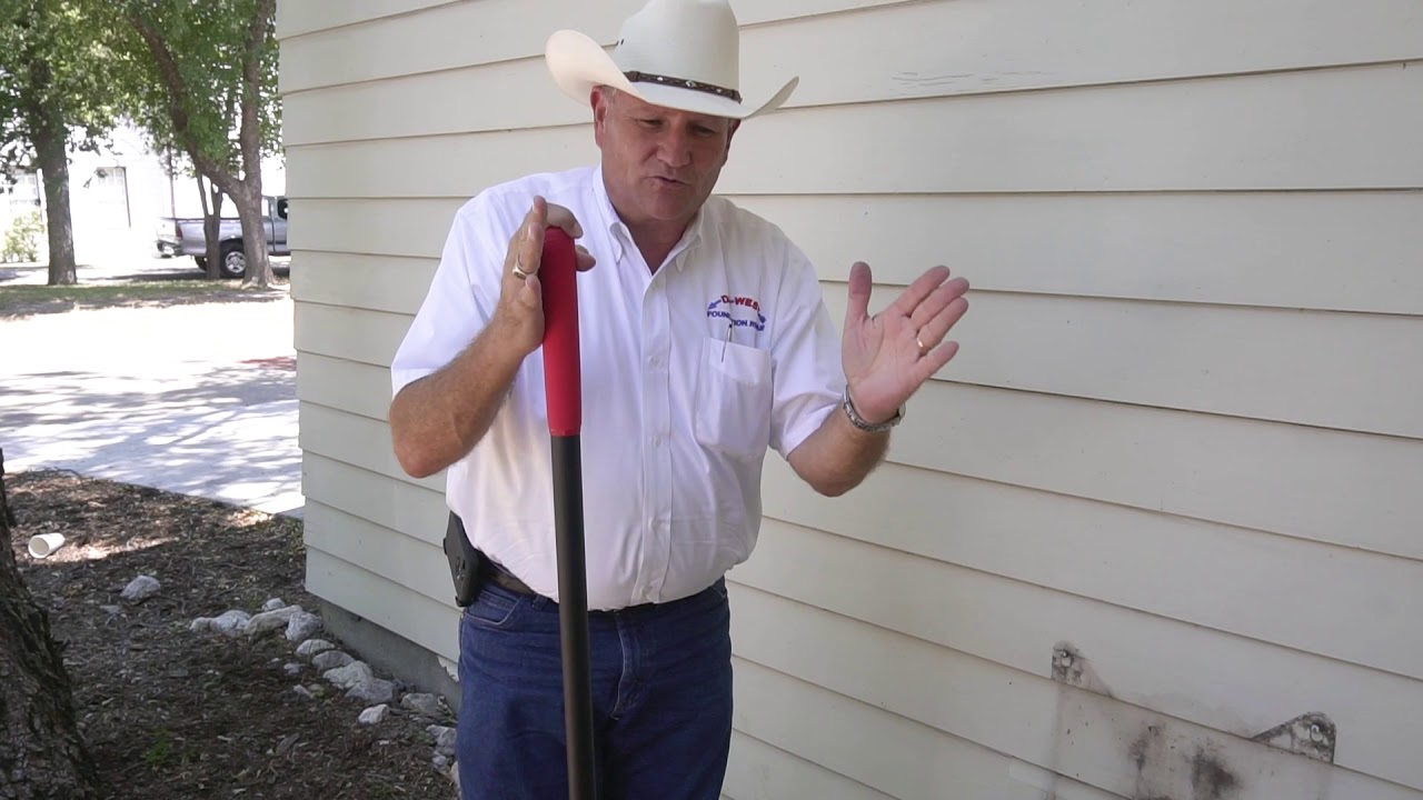 DIY Foundation Watering System Texas Home Improvement YouTube