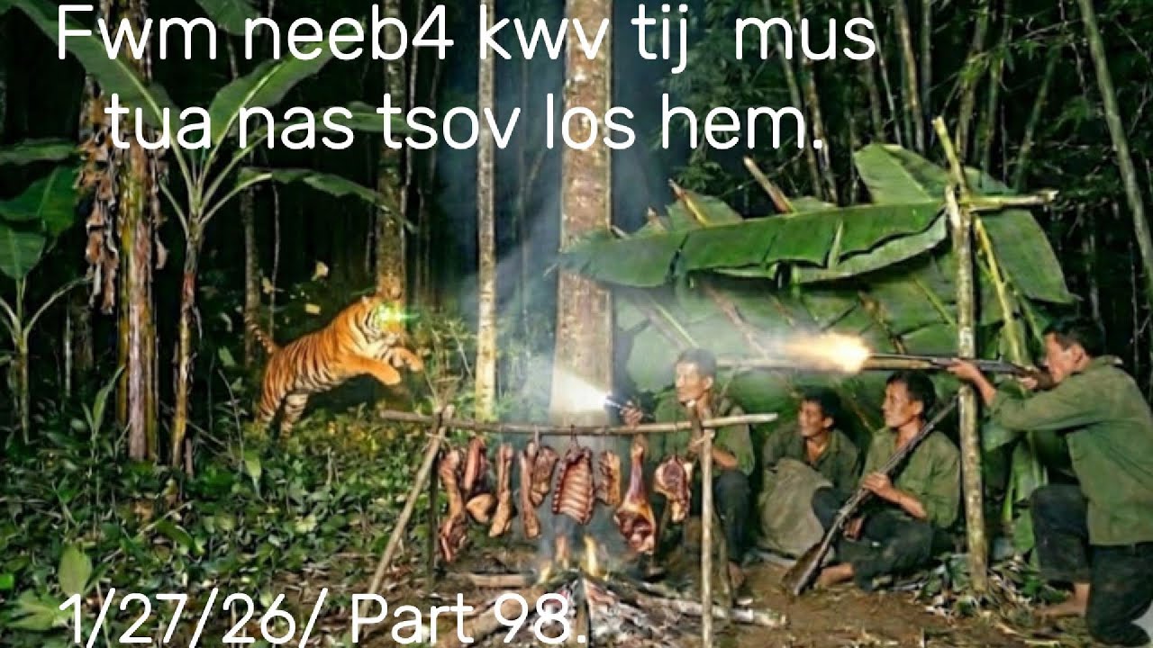 Fwm neeb lawv 4 kwv tij mus tua nas sab qaum teb tsov los hem.