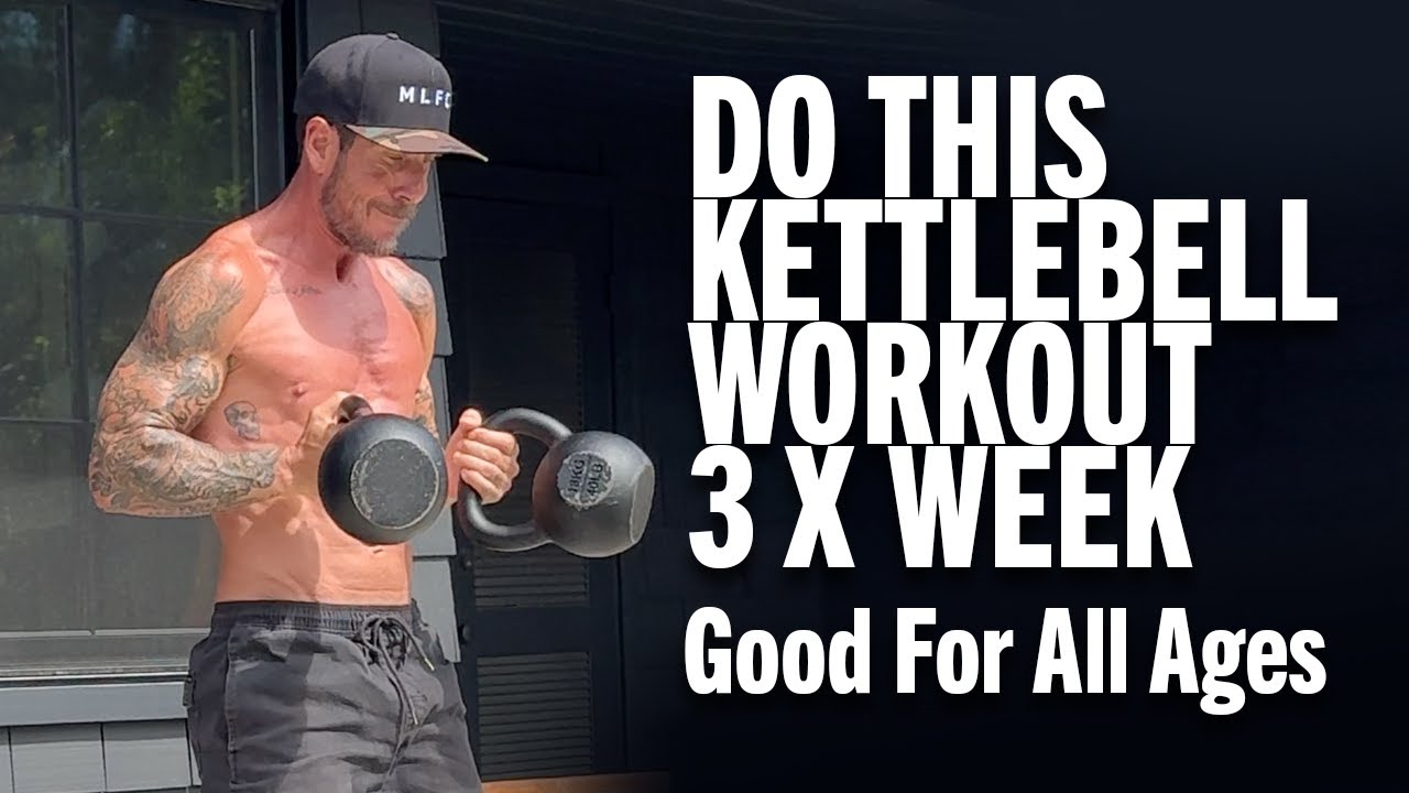 The Perfect Full Body Kettlebell Home Workout | Do This 3 x A Week
