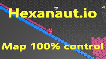 How to play - Hexanaut.io [Superhex.io] Map 100% control