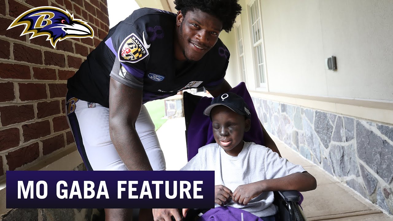 The Gift of Gaba The Story of Mo Gaba Baltimore Ravens YouTube