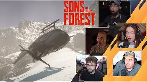 Gamers React to the Helicopter Crash Opening | Sons of the Forest