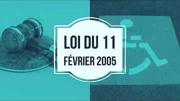 Quels sont les 5 grands objectifs de la lois handicap ?