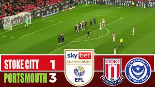 STOKE CITY vs PORTSMOUTH 1-3 | 2026 Championship | Match Highlights screenshot 2